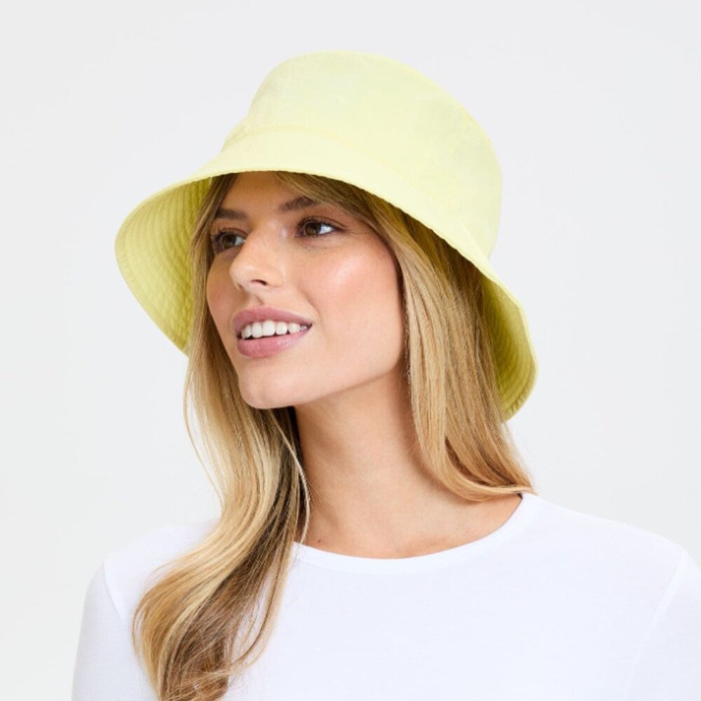 NEW Solbari Cool Yellow Bondi Bucket Hat UPF50+ - Picture 4 of 4